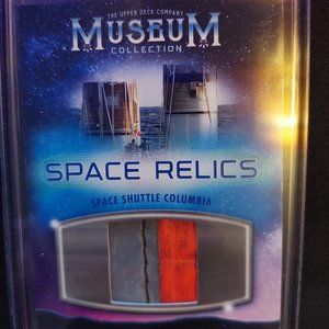 Museum Collection Space Relics Space Shuttle Columbia Card